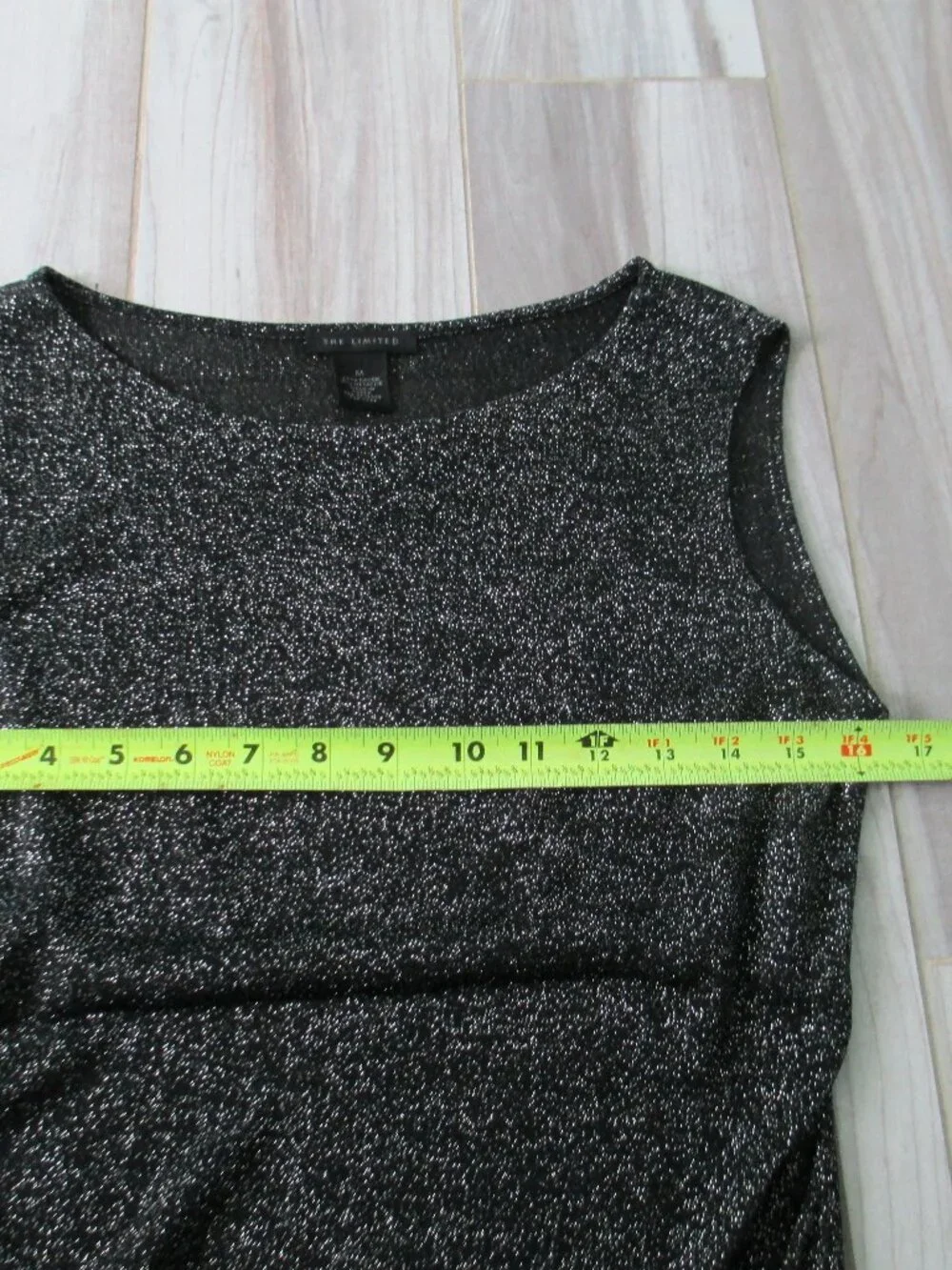 Vintage The Limited sleeveless sparkly top